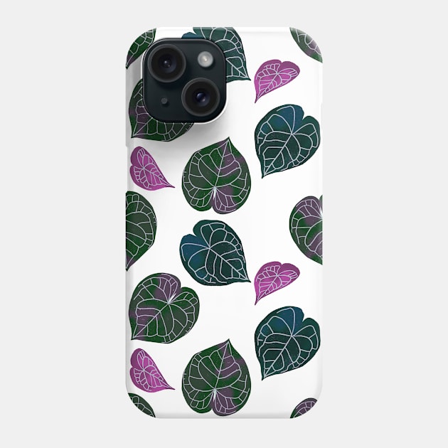 Tropical leave pattern Phone Case by RosanneCreates