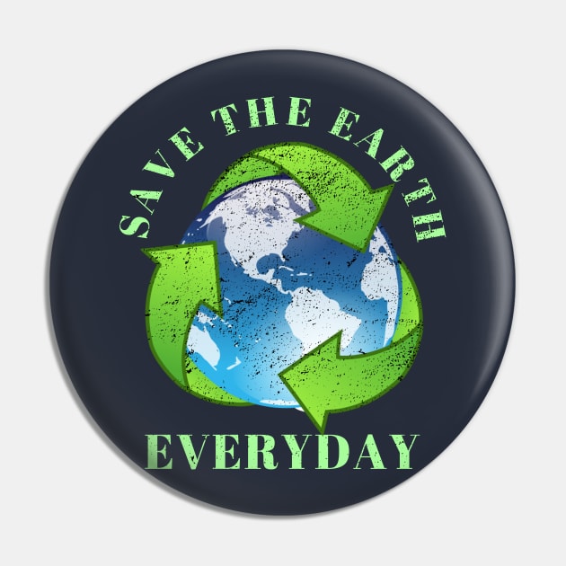 Save The Earth Everyday Ecology Environment Plant Lover Pin by klimentina