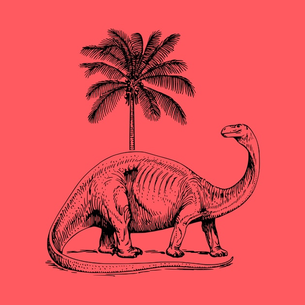 brontosaurus dinosaur by MineLabel