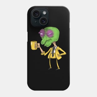 the mask before coffee Phone Case