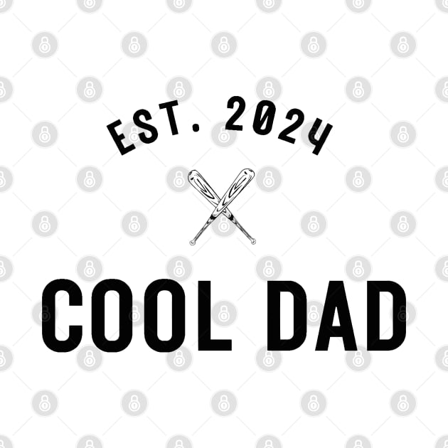 Promoted to dad. Cool Daddy est 2024. by Ideas Design