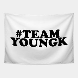 Team Young K Tapestry