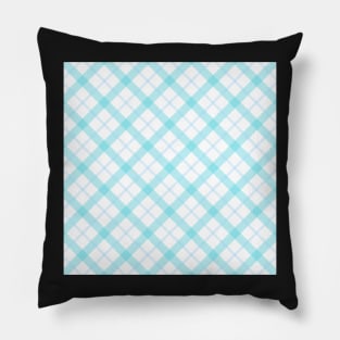 Light Blue Pattern Pillow