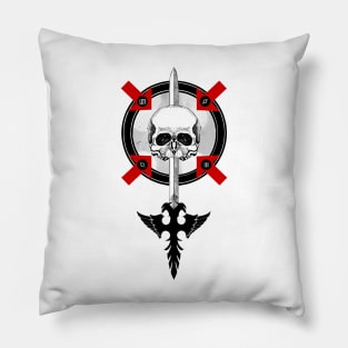 Skull mars Pillow