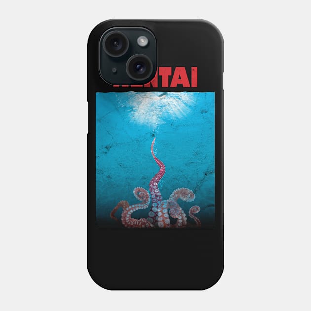 Hentai Tentacle T-Shirt Ecchi Otaku Phone Case by avshirtnation