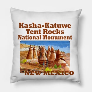 Kasha-Katuwe Tent Rocks National Monument, New Mexico Pillow