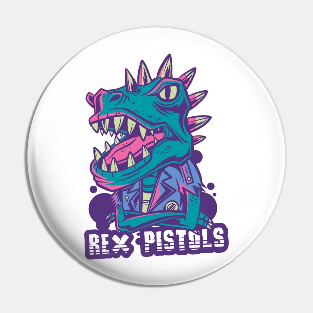 REX PISTOLS Pin by madeinchorley