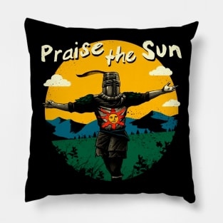 Praise The Sun Village Pillow