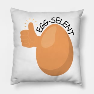 Egg-selent Pillow