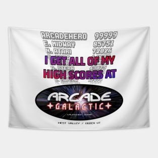 High Scores at Arcade Galactic Tapestry