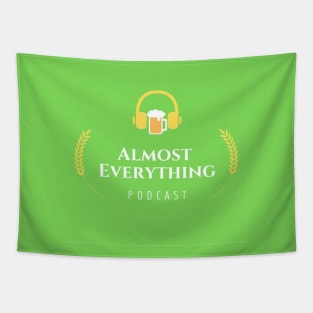 Almost Everything Podcast Logo Tapestry