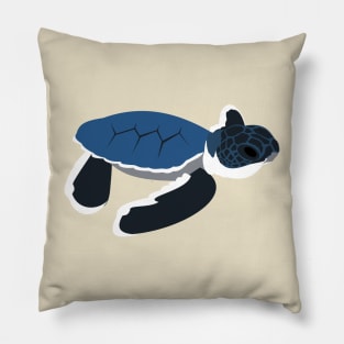 Green Sea Turtle Baby Pillow