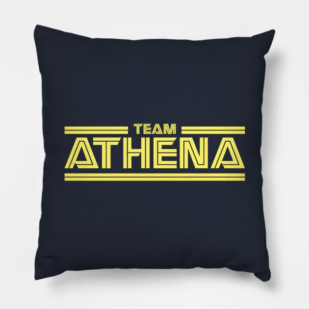 Team Athena Pillow by GloopTrekker