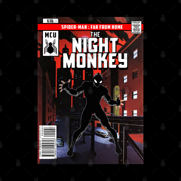 Night Monkey - Spider Man - Phone Case