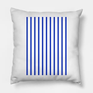 Sheffield Wednesday 1987 Home Blue White Pinstripes Pillow