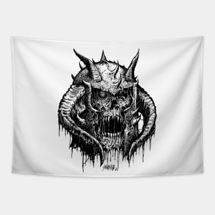 Zombie Warrior Tapestry