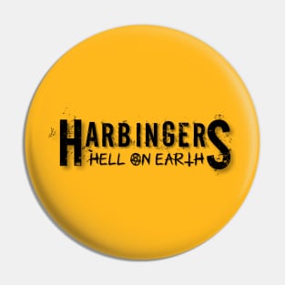 Hell on Earth Dark Logo Pin