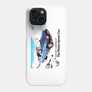 FORD ESCORT XR3 CABRIO - advert Phone Case