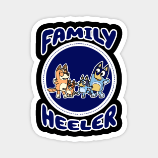 Family Heeler IV Magnet