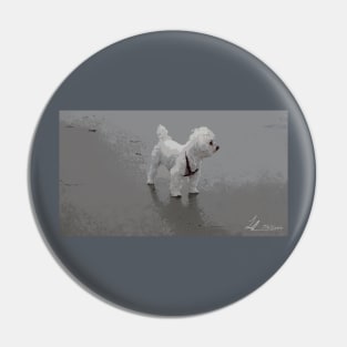 Focus Dog Pin