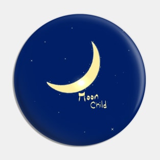 Moon child Pin