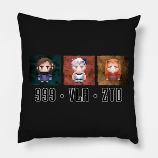 Zero Escape Waifu Trilogy Pillow