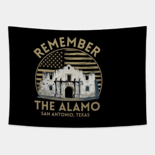REMEMBER THE ALAMO Tapestry