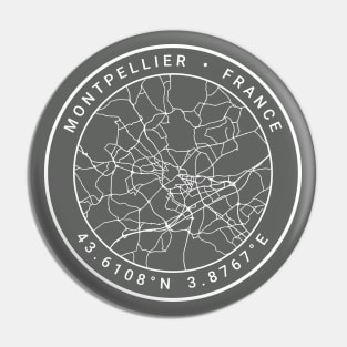 Montpellier Map Pin