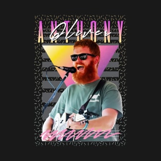 Oliver Anthony Retro Aesthetic Fan Art T-Shirt