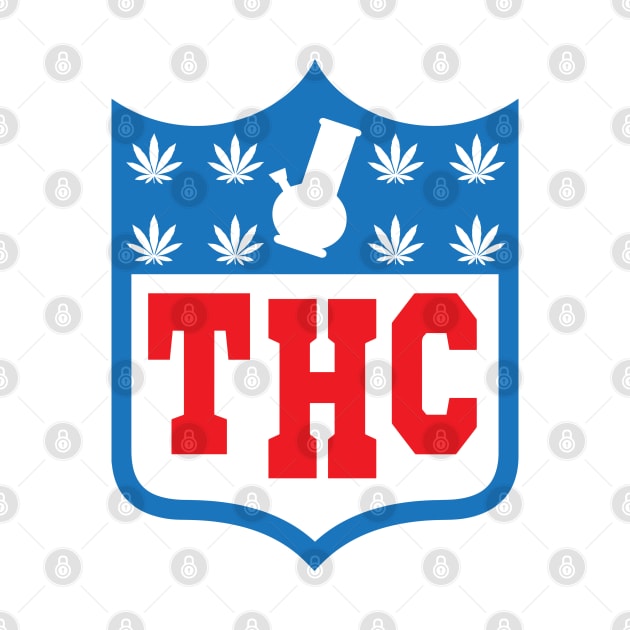 THC Football Logo by Illustrious Graphics 