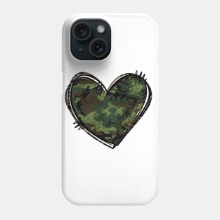 Camo Heart Phone Case