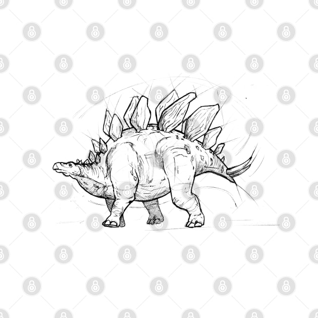 Stegosaurus by Unchained Tom