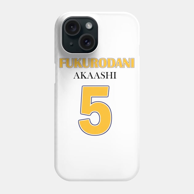 Akaashi, Number Five Phone Case by AislingKiera