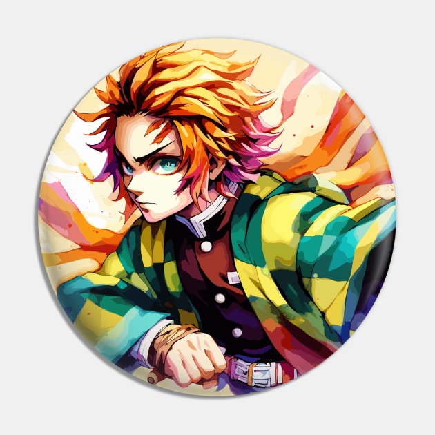 Zenitsu Agatsuma (Demon Slayer- Kimetsu No Yaiba) Pin by AnimeArtisan