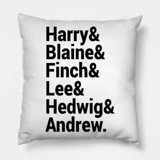 Darren Criss Characters Pillow