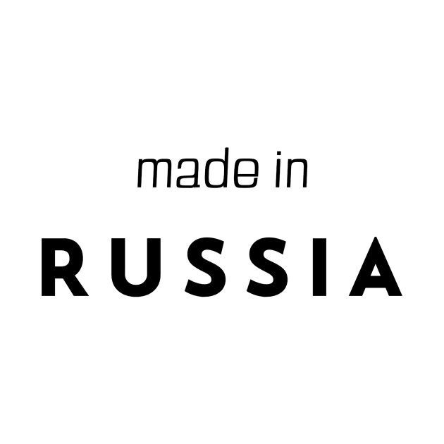 made in Russia by B-shirts