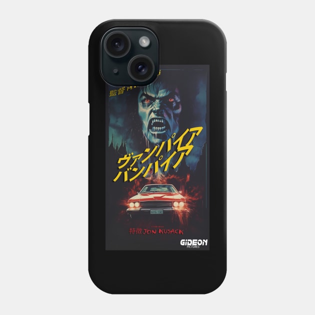 Vampire Thunder (1989) Japanese Phone Case by JankCitySparrow