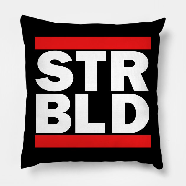 Strength Build (STR) Pillow by manoystee