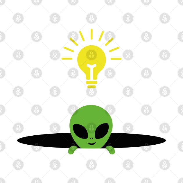 Minimal art with Alien Invasion idea by KaVi