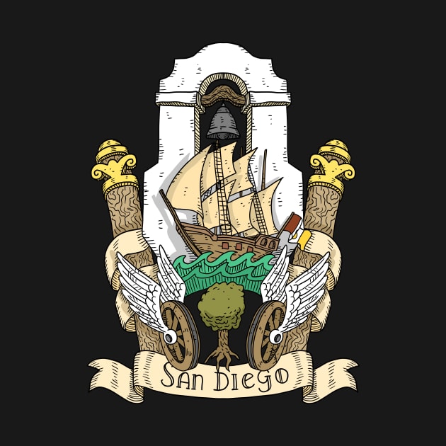 san diego city flag. by JJadx