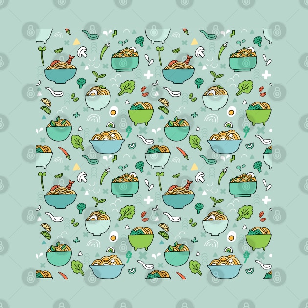 Noodle Pattern by kostolom3000