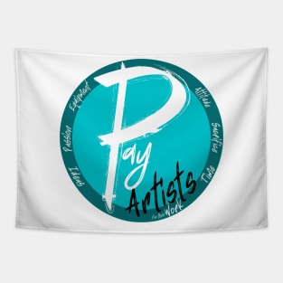 Pay Artists Tapestry