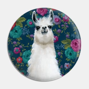 Garden Llama Pin