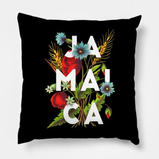 Jamaica Flower Pillow