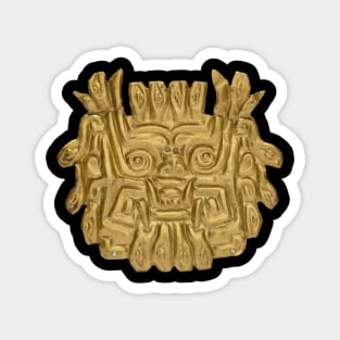 Chavin Golden Figure Magnet