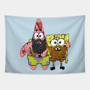 Spongebob and Patrick Tapestry