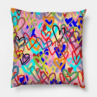 Heart Pattern Pillow