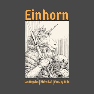 Einhorn LA - Unicorn HEMA (Dark BG) T-Shirt