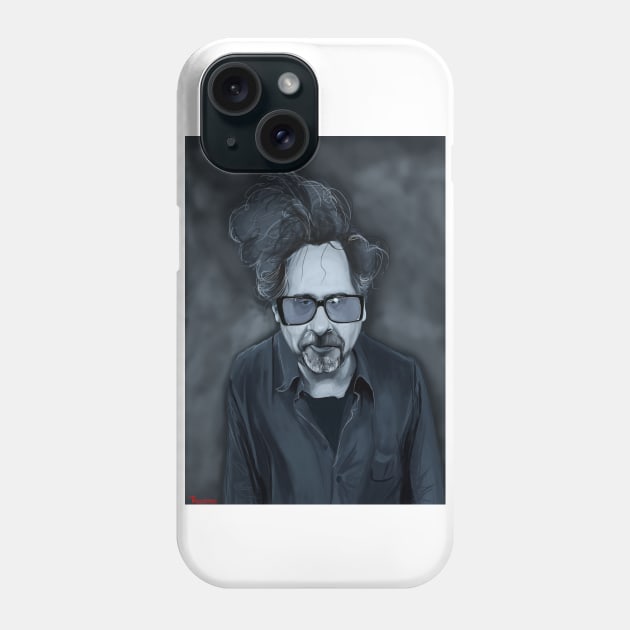 Tim Burton Phone Case by Roussko