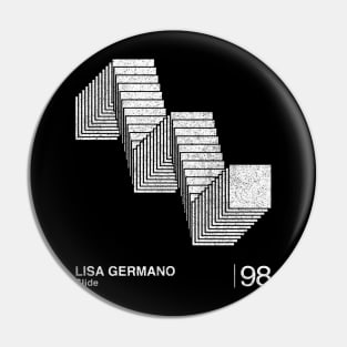 Lisa Germano / Minimalist Fan Art Graphic Design Pin